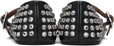 Oblečenie Alaïa ALAÏA Lambskin Ballerina Flats with Strass Čierna | AA3A029CK116, 1