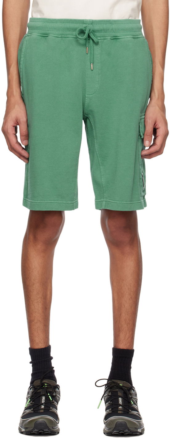 Šortky C.P. Company Flap Pocket Shorts Zelené | 14CMSB139A-005398R, 0