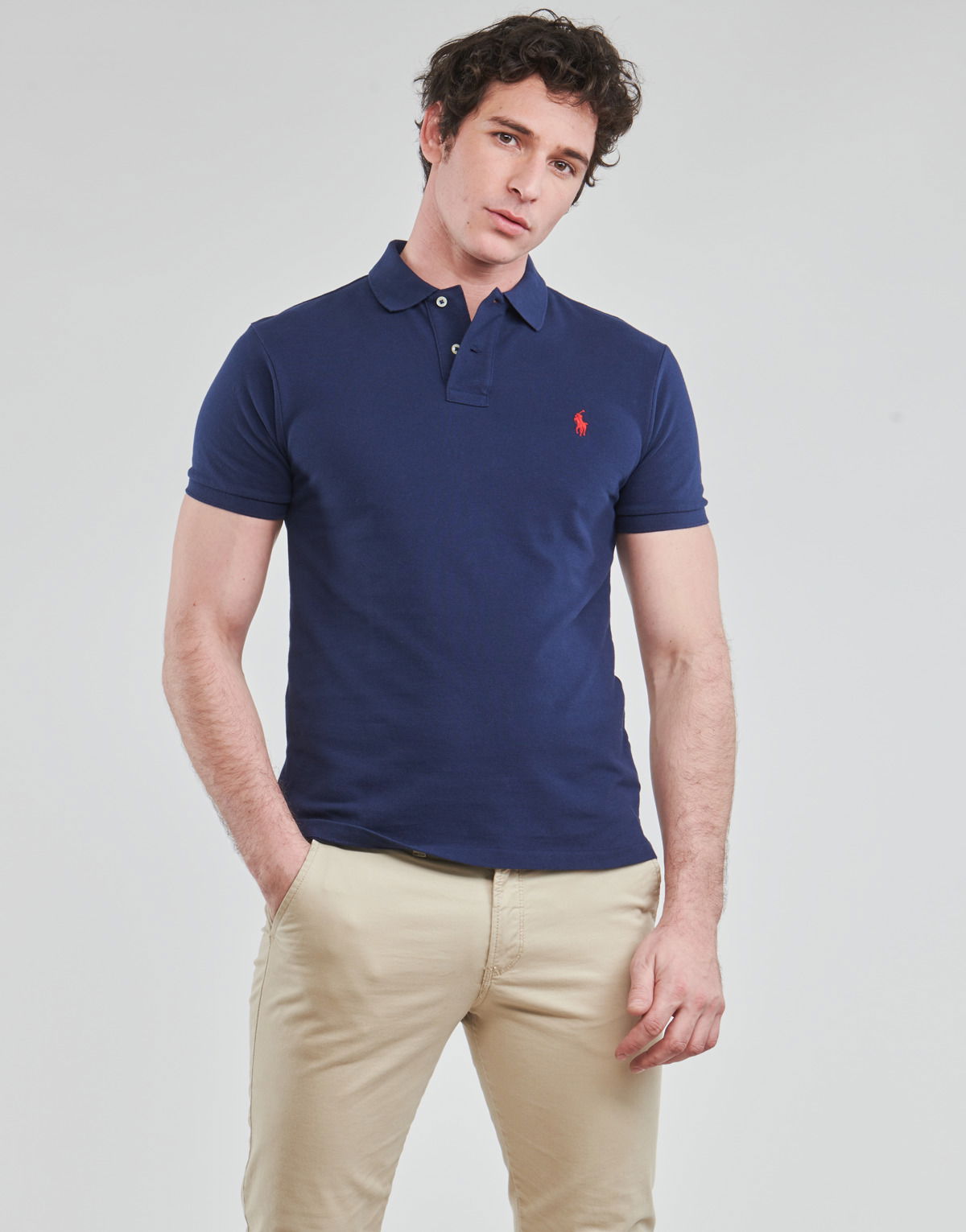 Polo tričko Polo by Ralph Lauren Polo Shirt Tee Navy | 710795080007-NOS, 1