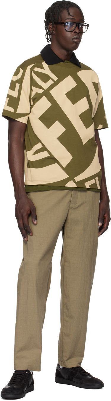 Tričko FERRAGAMO Ferragamo Graphic Print T-Shirt Zelené | 781245, 4