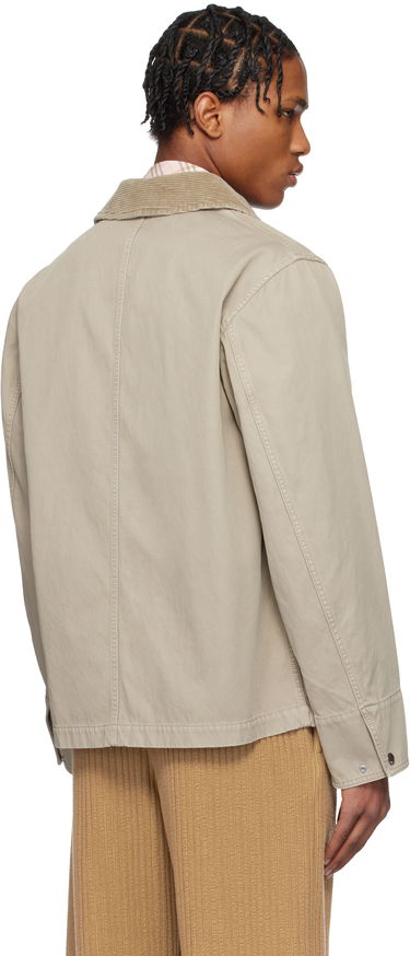 Bunda Burberry Burberry Field Cotton Jacket Béžová | 8101260, 2