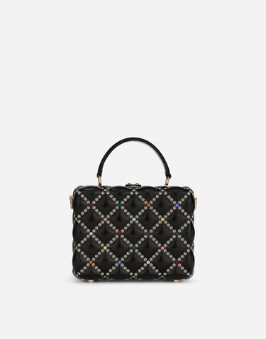 Kabelka Dolce & Gabbana Dolce & Gabbana Dolce Box Bag With Rhinestones Čierna | BB5970AY2298S574, 2