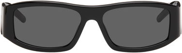 Slnečné okuliare Casablanca Bold Rectangular Sunglasses Čierna | EW-076-01, 0