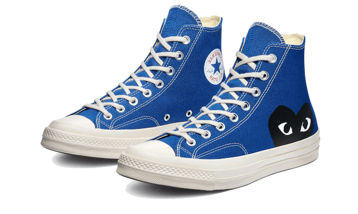 Comme des Garçons PLAY x Chuck 70 High "Blue Quartz"