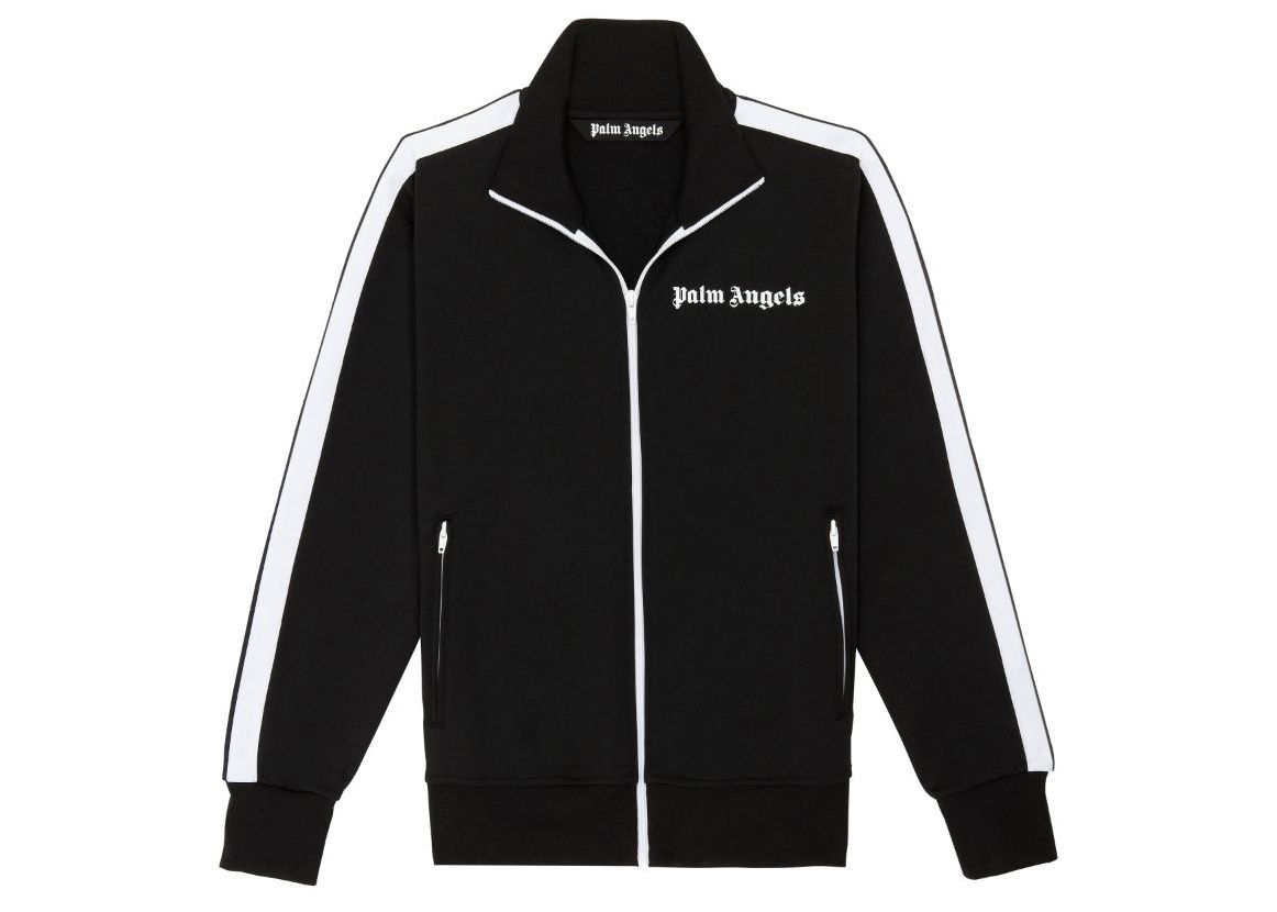 Súprava Palm Angels Track Jacket With Chest Logo Print Čierna | PMBD001R21FAB0011001, 0