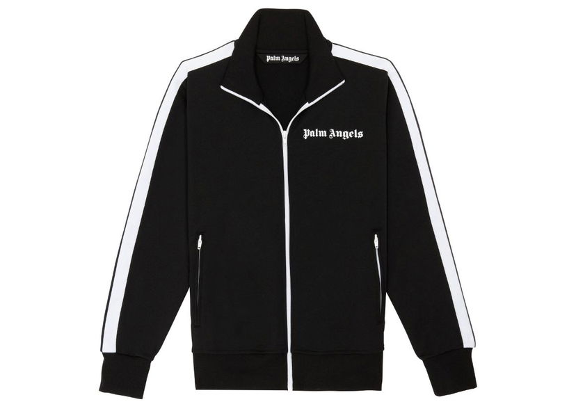 Súprava Palm Angels Track Jacket With Chest Logo Print Čierna | PMBD001R21FAB0011001