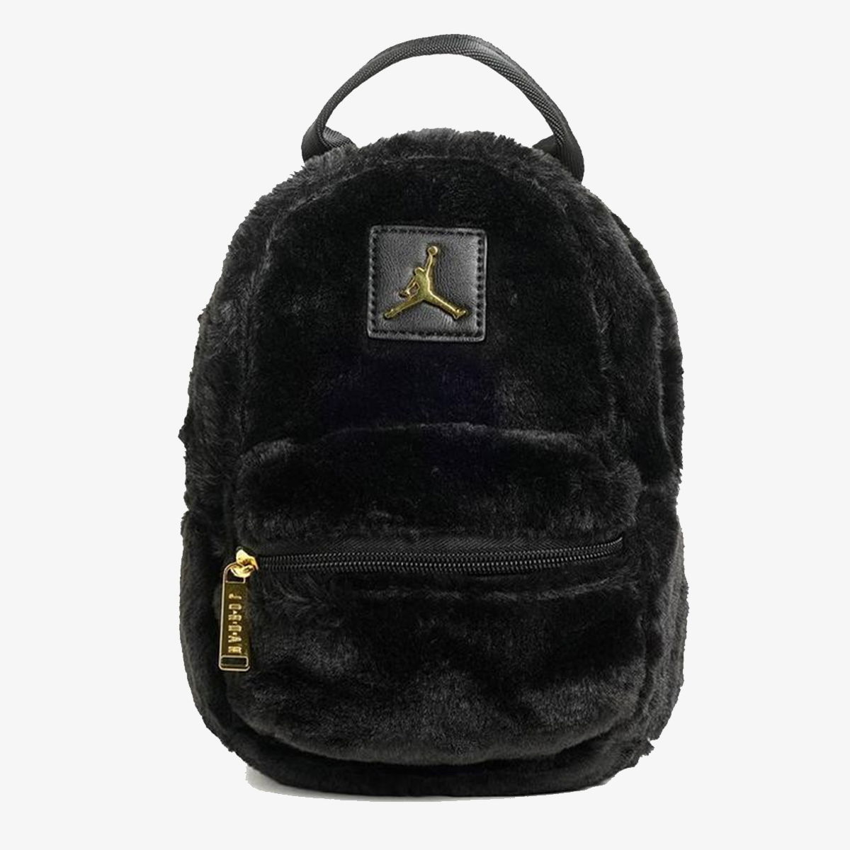 Batoh Jordan Faux Fur Mini Backpack Čierna | 2A9006-023, 0