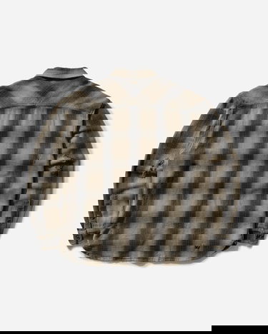 Košeľa Neighborhood Savage Block Check Shirt Zelené | 242AQNH-SHM07 GG, 2