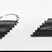 Tisha Top Handle Flap Logo Bag