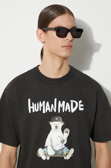 Tričko Human Made Graphic Print T-Shirt Čierna | HM27TE016, 4