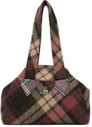 Medium Yasmine Archive Plaid Tote Bag