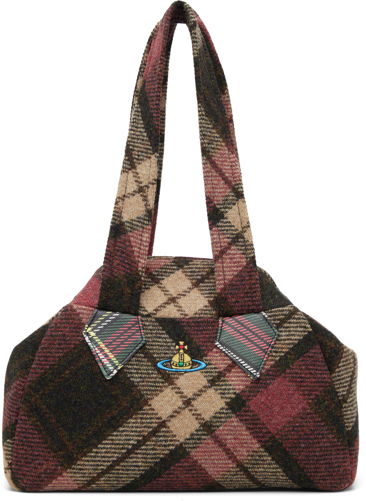 Tote bag Vivienne Westwood Medium Yasmine Archive Plaid Tote Bag Rôznofarebný | 4702000RW-W018D-, 0
