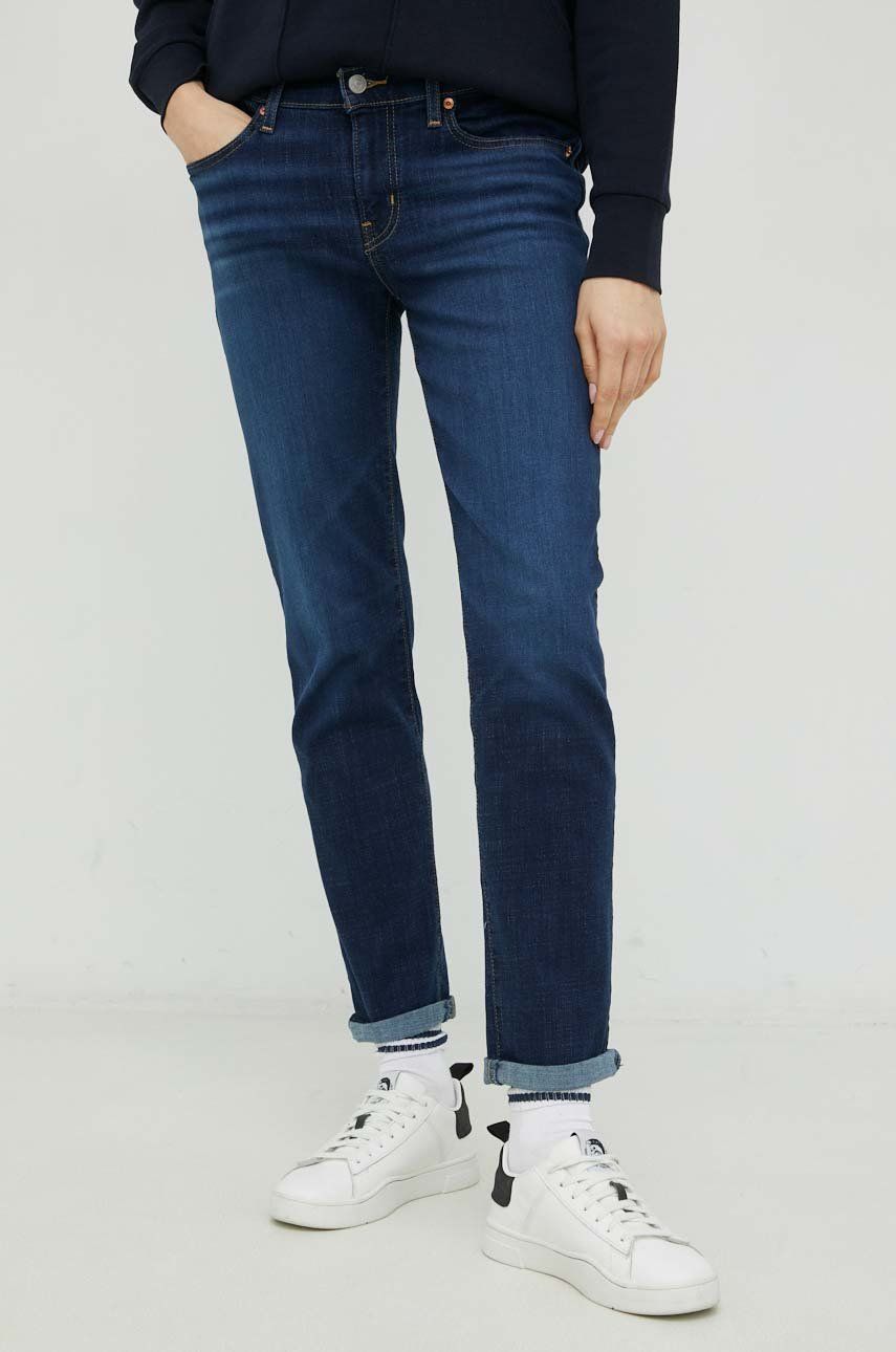 Džínsy Levi's Boyfriend Jeans Navy | 19887.0164, 0