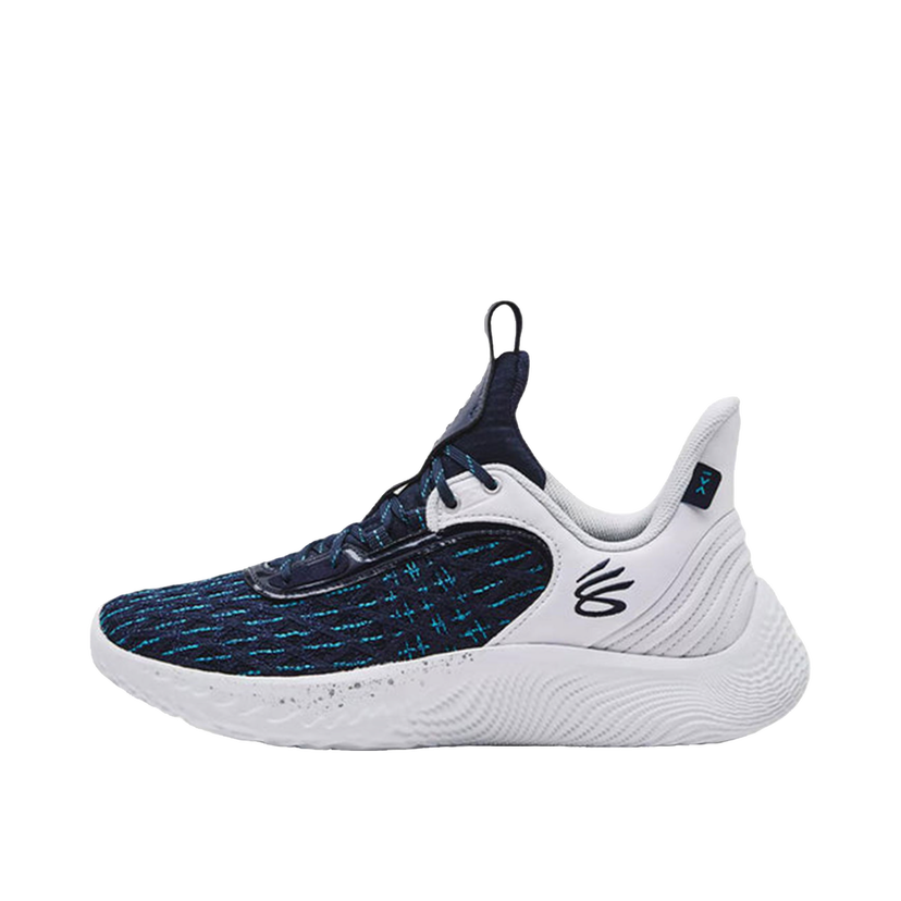 Basketball Under Armour Curry Flow 9 Team Midnight Navy White Biela | 3025631-101