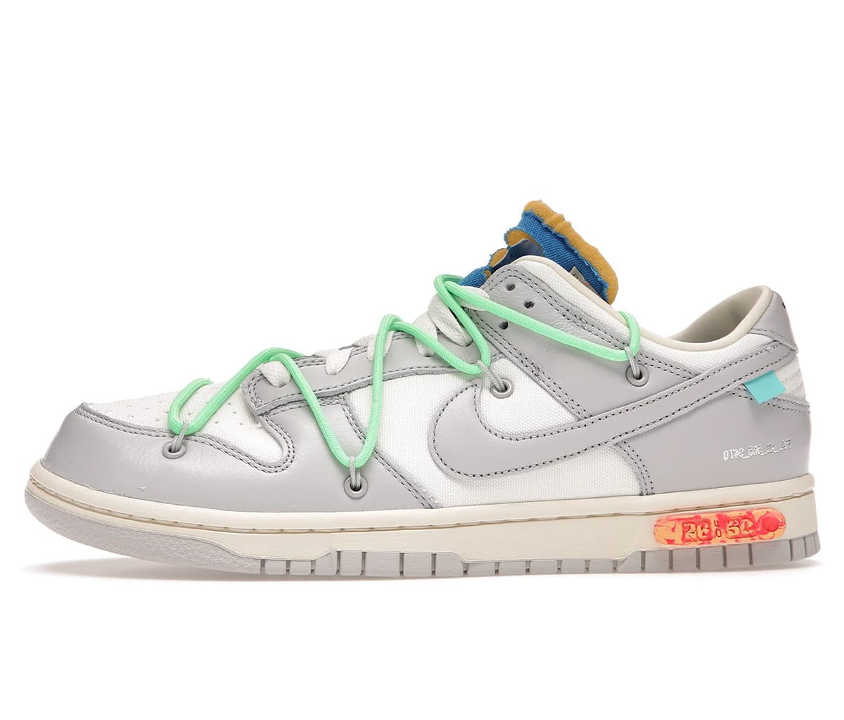 Tenisky a topánky Nike Off-White x Dunk Low "Lot 26 of 50" Šedá | DM1602-116, 0