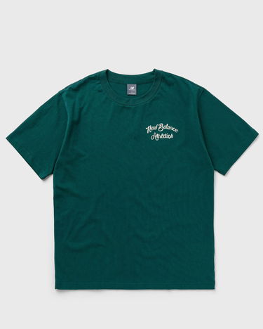 Tričko New Balance Athletics Relaxed League Tee Zelené | MT43556-MHN, 0