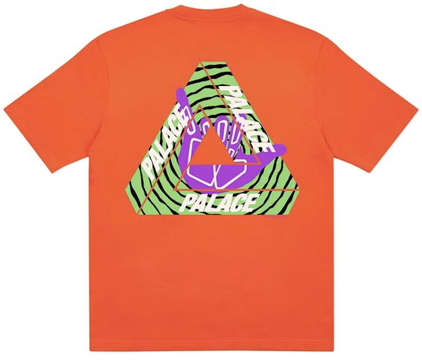 Tričko Palace Tri-Zooted Shakka T-Shirt Orange Oranžová | P19TS204