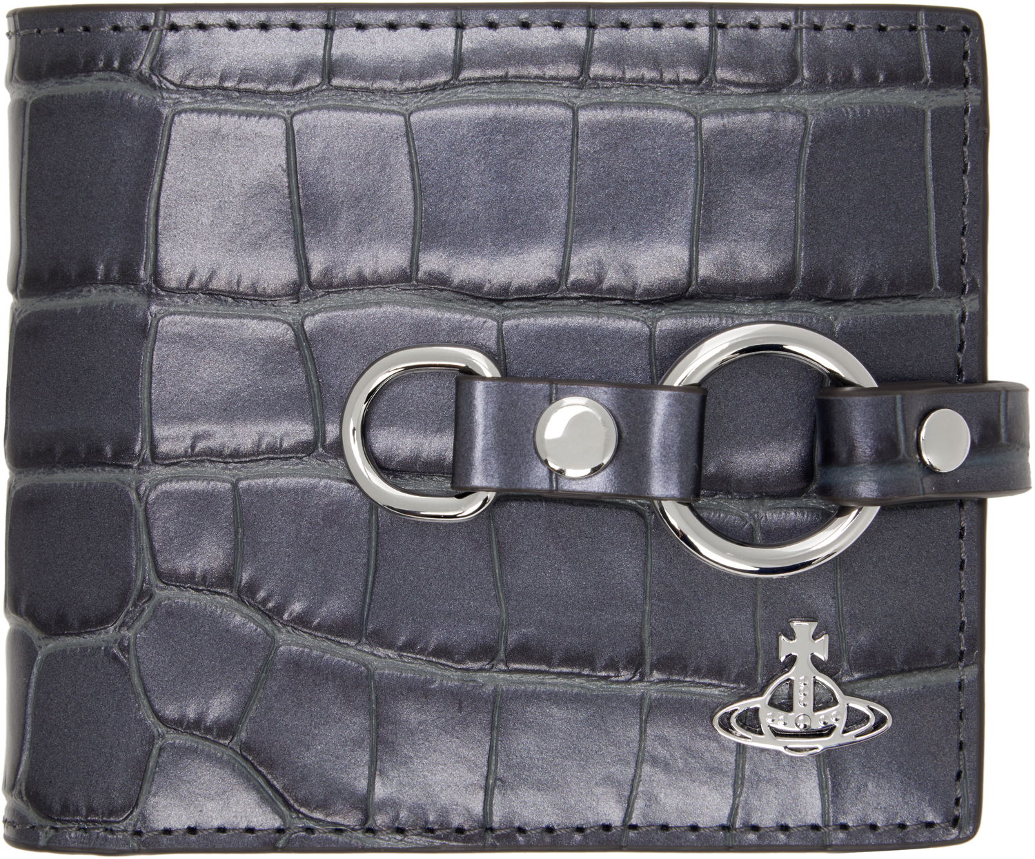 Peňaženka Vivienne Westwood Vivienne Westwood Bondage Billfold Wallet Šedá | 51150037M-L00A2-, 0