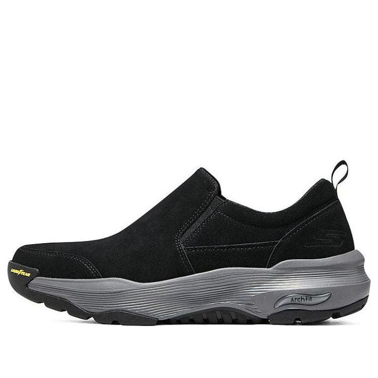 Tenisky a topánky Skechers Go Walk Arch Fit Slip Ins Čierna | 216462-BLK