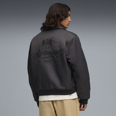 Bomber bunda Puma PUMA x REPRESENT Bomber Jacket Šedá | 632539_97, 3