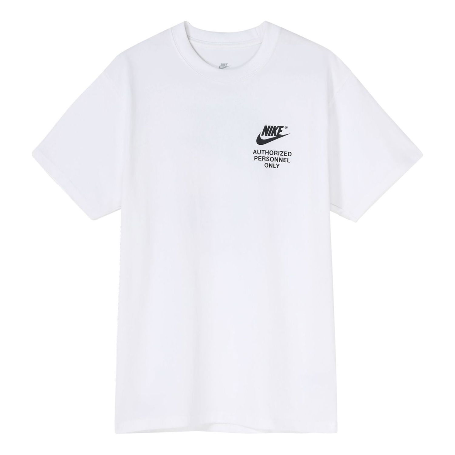 Tričko Nike Authorized Personnel Only Cotton T-Shirt Biela | DM6428-100, 0