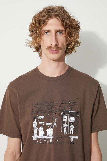 Tričko thisisneverthat Graphic Print T-Shirt Hnedá | TN231TTSST20, 4