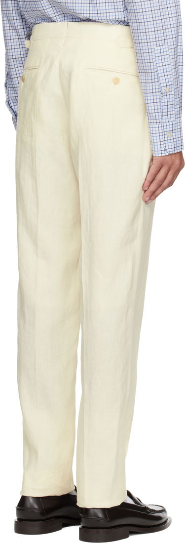 Nohavice Polo by Ralph Lauren Polo Ralph Lauren Linen Suit Trousers Béžová | 715793698003, 2