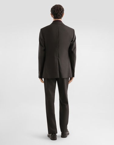 Nohavice Dolce & Gabbana Dolce & Gabbana Drawstring Wool Canvas Trousers Čierna | GP1O1THU2BOS8230, 2