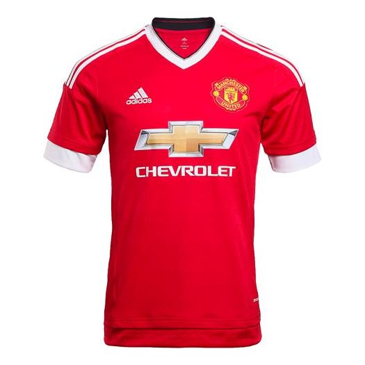 Dres adidas Originals Manchester United 15-16 Training Home Jersey Červená | AC1414