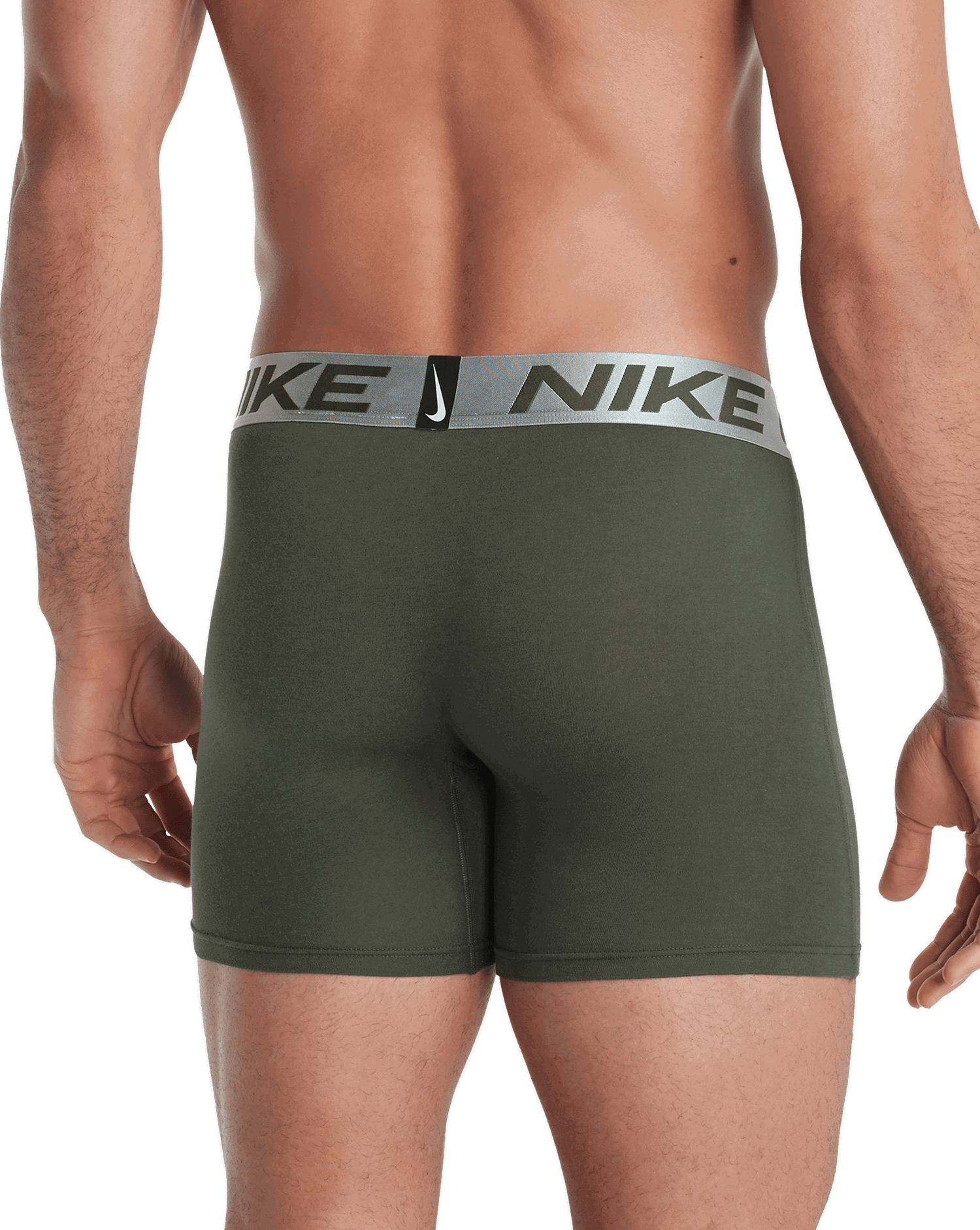 Boxerky Nike Boxers Luxe Cotton Modal Long Zelené | ke1022-8yt, 1