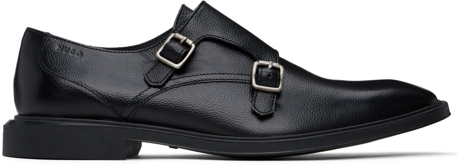 Starostlivosť o obuv BOSS Hugo Double Monk Strap Shoes Čierna | 50536180, 0