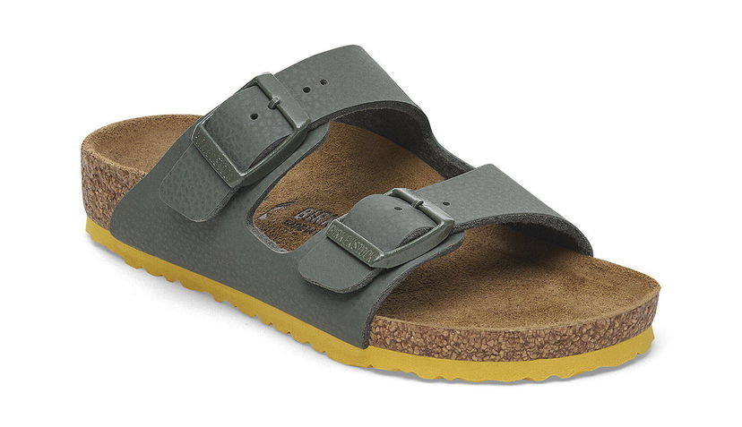 Tenisky a topánky Birkenstock Arizona Kids Birko-Flor Narrow Fit Sandal Zelené | 1029449