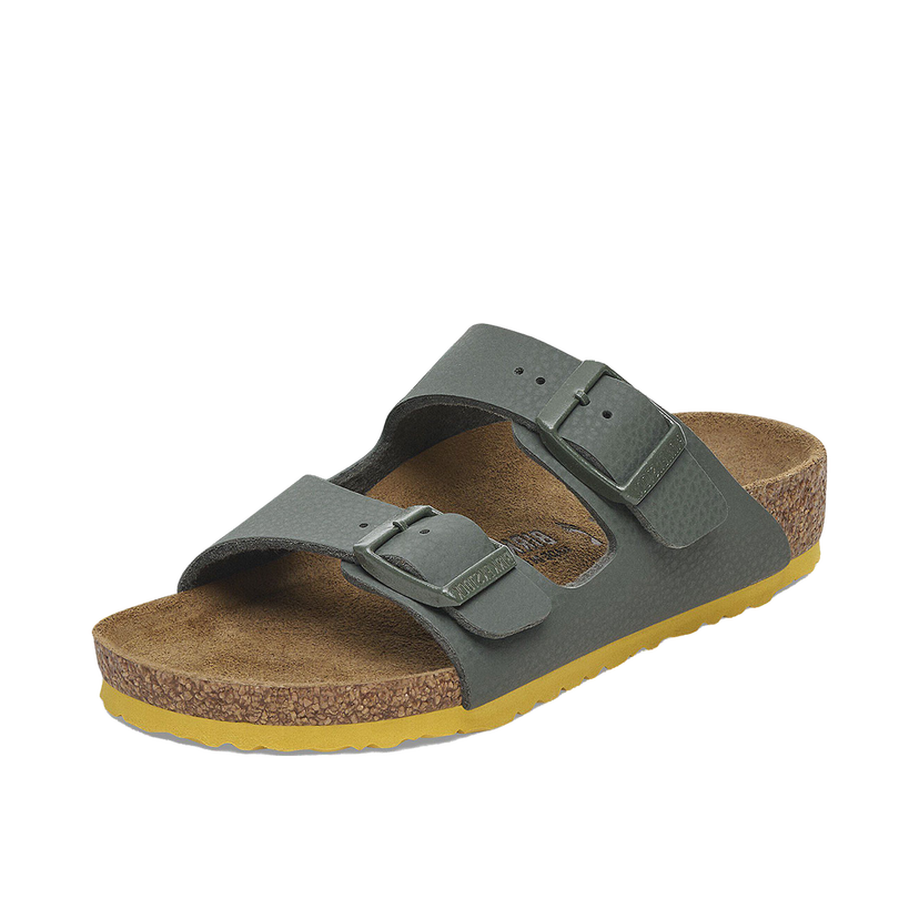 Tenisky a topánky Birkenstock Arizona Kids Birko-Flor Narrow Fit Sandal Zelené | 1029449
