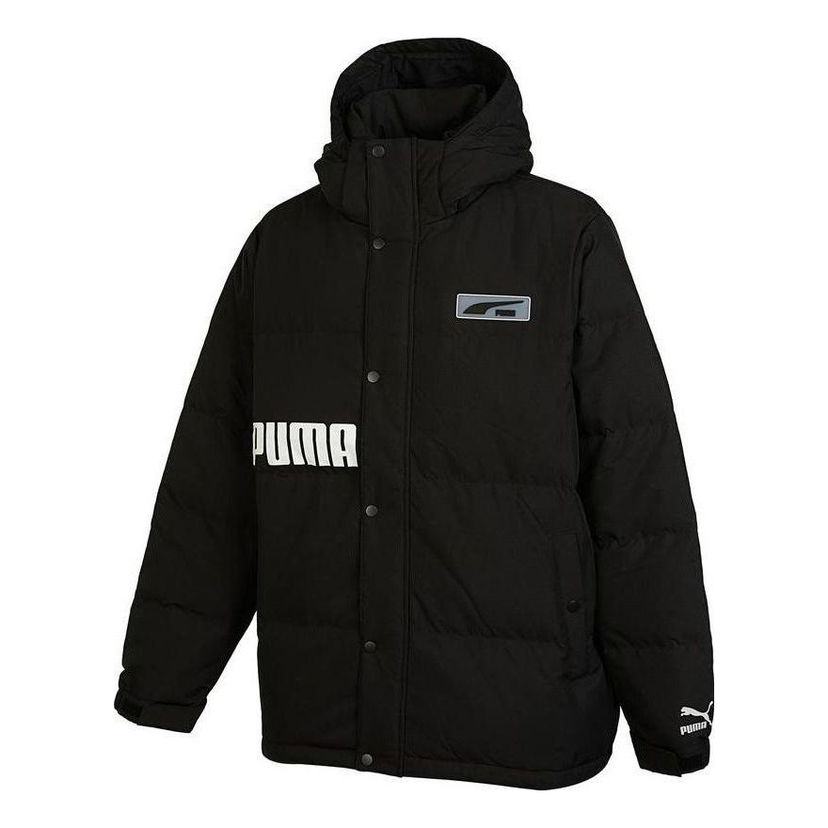 Prešívaná bunda Puma Down Block Pack Puffer Jacket Čierna | 539727-01