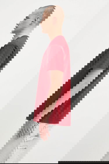 Tričko Carhartt WIP S/S Chase T-Shirt Červená | I026391.30QXX, 1