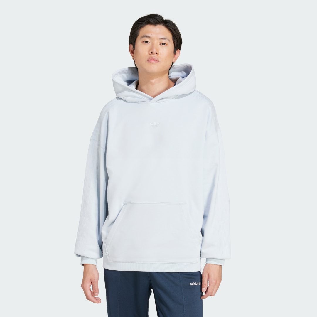 Mikina adidas Performance Essentials Fleece Hoodie Modrá | JD3300, 0