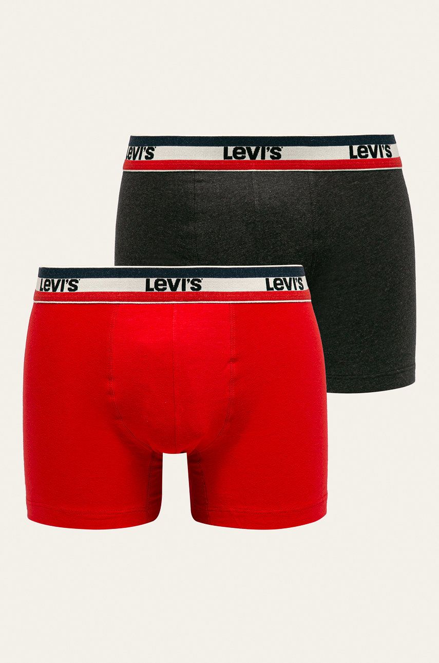 Boxerky Levi's ® 2Pack Boxer Brief Rôznofarebný | 37149-0205, 0