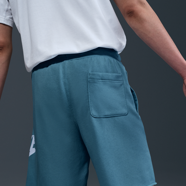 Mikina Nike Club Alumni French Terry Shorts Zelené | FQ4950-464, 3