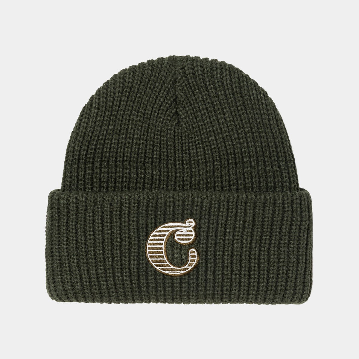Kulicha Carhartt WIP Carhartt WIP Cold World Knit Beanie Zelené | I035604_2, 0