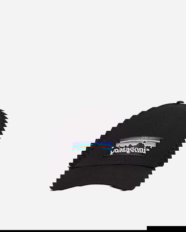 Šiltovka Patagonia P6 Logo LoPro Trucker Hat Čierna | 38283 BLK, 3