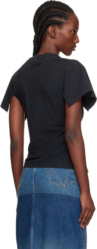 Tričko VETEMENTS Vetements 'Fuck' Shifted T-Shirt Čierna | WH76TR690B, 2