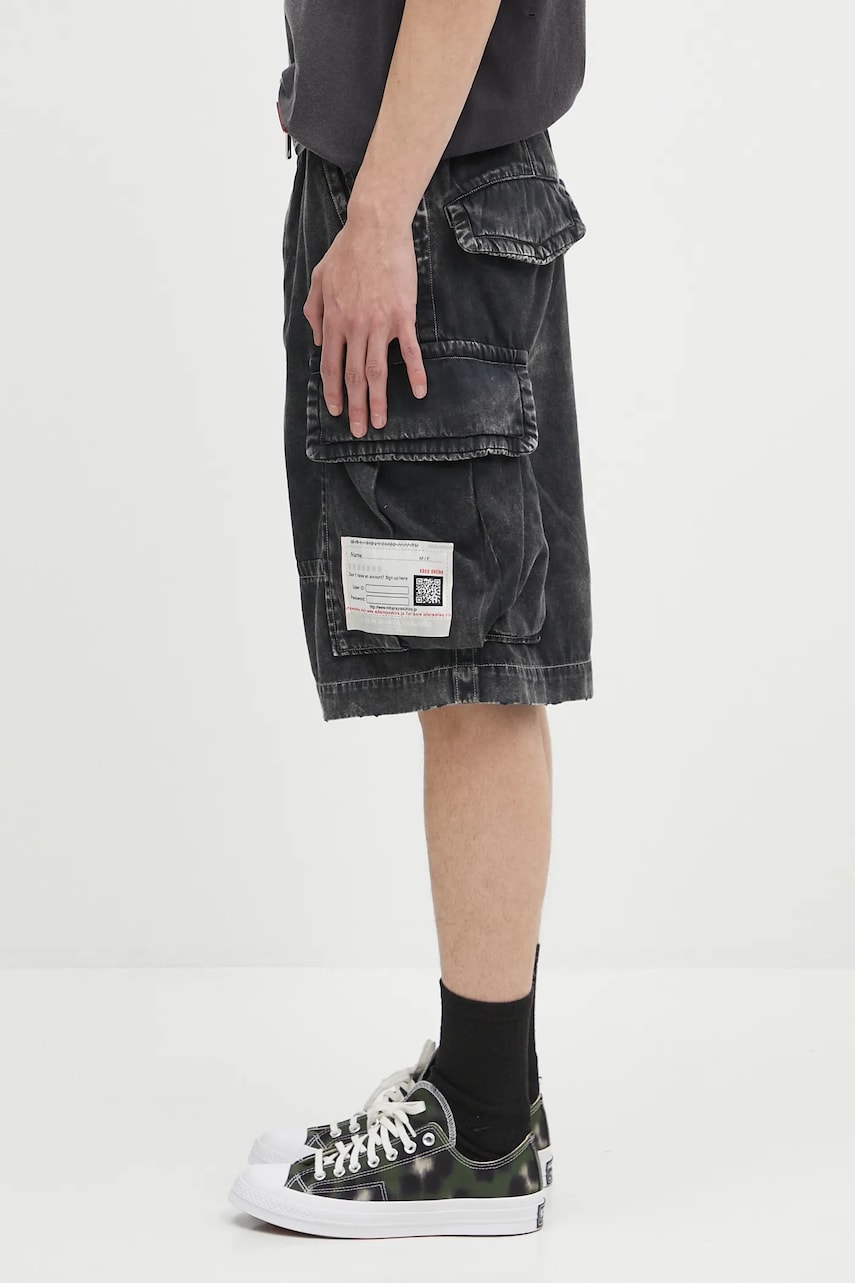 Šortky Maison MIHARA YASUHIRO Maison MIHARA YASUHIRO Amateur Sewn Cargo Shorts Čierna | A14PT054, 1