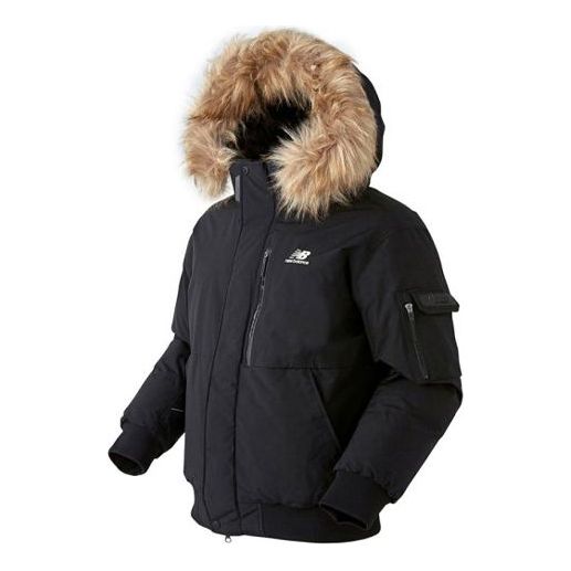 Parka New Balance Down Jacket with Hood Čierna | NPA43043-BK, 0