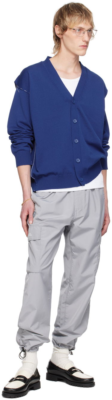 Cargo nohavice AAPE by A Bathing Ape AAPE by A Bathing Ape Patch Cargo Pants Šedá | AAPPTMA663XXMGYL, 3