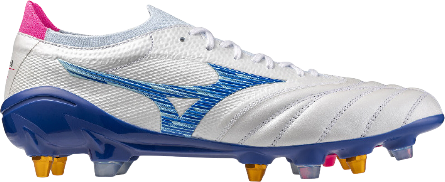 Tenisky a topánky Mizuno Morelia Neo IV Beta Made in Japan Mixed SG Biela | p1gc2540-25, 0