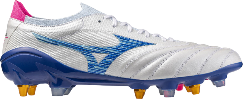 Tenisky a topánky Mizuno Morelia Neo IV Beta Made in Japan Mixed SG Biela | p1gc2540-25