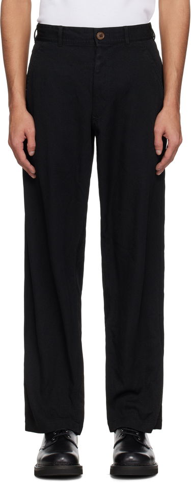 Nohavice Comme des Garçons Comme des Garçons Shirt Twill Garment Treated Trousers Čierna | FO-P505-051, 0