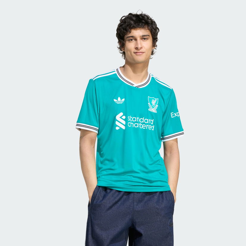 Dres adidas Performance Liverpool FC Third Kit 25/26 Tyrkysová | JV6428
