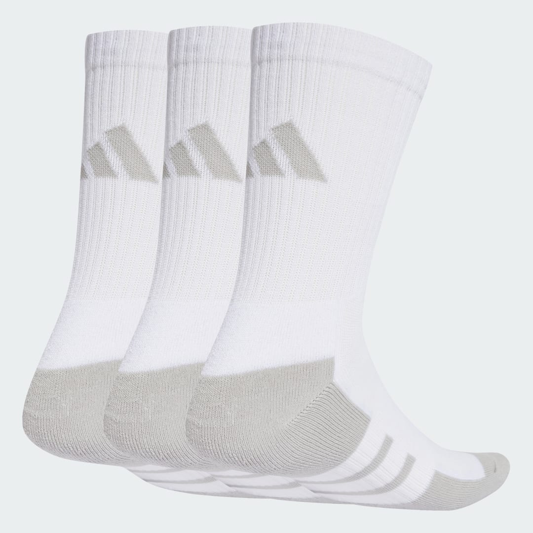 Ponožky adidas Performance Crew Socks 3 Pairs Biela | JD9571, 0