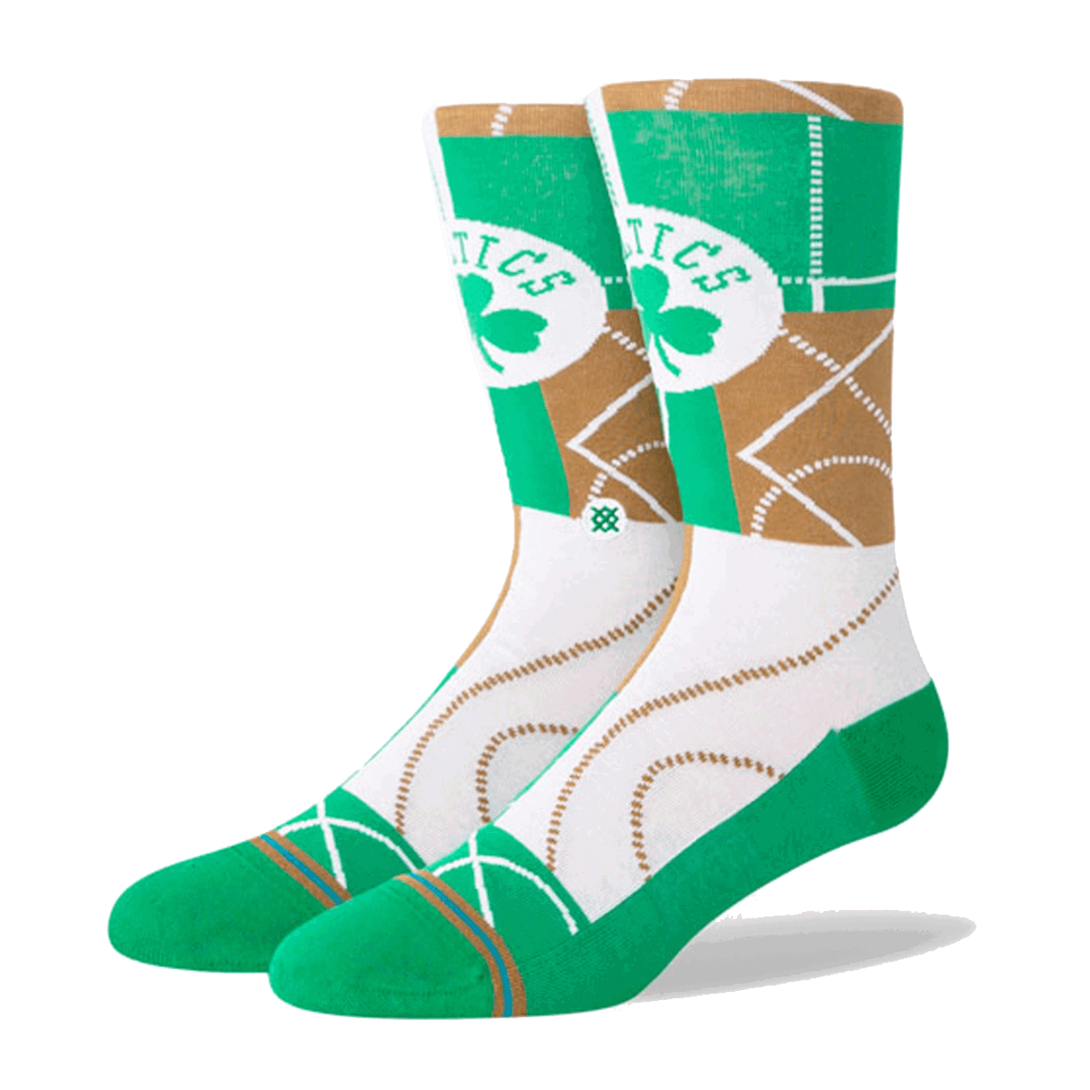 Ponožky Stance Stance Zone Boston Celtics Socks Zelené | A545C23ZBO-GRN, 0
